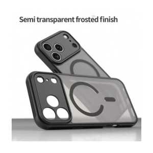 Husa MagSafe pentru Apple iPhone 18 Pro ,Techsuit, HaloFrost II, Neagra