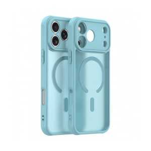 Husa MagSafe pentru Apple iPhone 18 Pro Techsuit, HaloFrost II, Verde Deschis