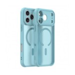 Husa MagSafe pentru Apple iPhone 18 Pro Techsuit, HaloFrost II, Verde Deschis