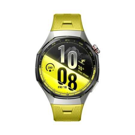 Smartwatch Huawei Watch GT 7 Pro, 46MM, Titanium Alloy Case, Yellow Fluoroelastomer Strap