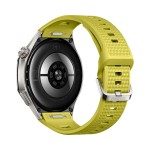 Smartwatch Huawei Watch GT 7 Pro, 46MM, Titanium Alloy Case, Yellow Fluoroelastomer Strap