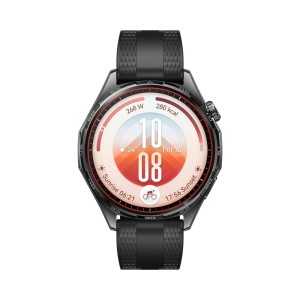 Smartwatch Huawei Watch GT 7, 46MM, Black Stainless Steel Case, Black Fluoroelastomer Strap