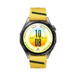 Smartwatch Huawei Watch GT 7, 46MM, Tarnish Stainless Steel Case, Yellow Fluoroelastomer Strap