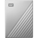 HDD extern Western Digital My Passport Ultra for Mac, USB-C, 5TB, 2.5", USB 3.1, Silver