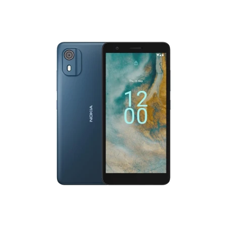 Telefon mobil Nokia C02, Dual SIM, 32GB, 2GB RAM, LTE, Dark Cyan