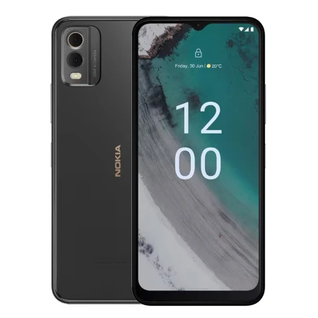 Telefon mobil Nokia C32, Dual SIM, 128GB, 4GB RAM, Charcoal