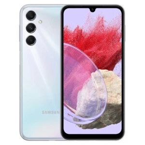 Telefon mobil Samsung Galaxy M34, Dual SIM, 128GB, 6GB RAM, 5G, Prism Silver