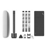 Surubelnita electrica cu Led Wowstick 1F, Xiaomi, 69 in 1, pad de lucru, suport magnetic, 56 biti