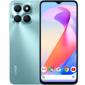 Telefon mobil Honor X6a, Dual SIM, 128GB, 4GB RAM, 4G, Cyan Lake