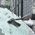 Racleta auto pentru zapada Baseus Quick Clean Ice Scraper Negru