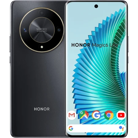 Telefon mobil Honor Magic6 Lite, 8GB RAM, 256GB, 5G, Midnight Black