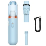 Aspirator auto portabil BASEUS Car Vacuum Cleaner A2 Pro (VCAQ040003), albastru