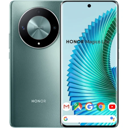 Telefon mobil Honor Magic6 Lite, 8GB RAM, 256GB, 5G, Emerald Green