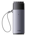 Cititor de carduri de memorie Lite Series, Baseus, MicroSD SD TF 2TB, USB3.0, 22x76x11mm, Gri