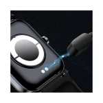 Ceas inteligent Smartwatch QCY GTC Sport, ecran 1.85 inch, negru, HRT-138893