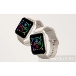 Smartwatch Mibro C2, Xiaomi, Ecran HD, 1.69 inch, 2 atm, 270 mAh, Alb