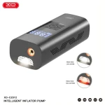 Compresor cu baterie 6000mAh XO 12V / WIreless cu pompa, CZ012, negru