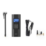 Compresor cu baterie 6000mAh XO 12V / WIreless cu pompa, CZ012, negru