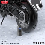 Compresor cu baterie 6000mAh XO 12V / WIreless cu pompa, CZ012, negru