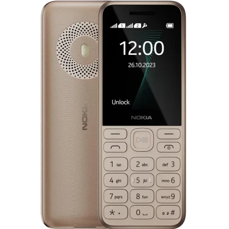 Telefon mobil Nokia 130 (2023), Dual SIM, Light Gold