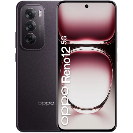 Telefon mobil Oppo Reno12, 12GB RAM, 256GB, 5G, Black Brown