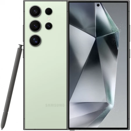 Telefon mobil Samsung Galaxy S24 Ultra, 12GB RAM, 512GB, 5G, Titanium Green
