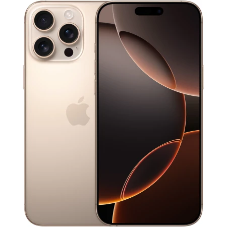 Telefon mobil Apple iPhone 16 Pro Max, 512GB, 5G, Desert Titanium