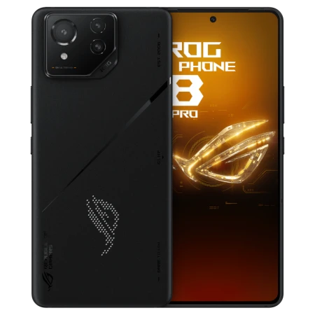 Telefon mobil ASUS ROG Phone 8 Pro Edition, Dual SIM, 1TB, 24GB RAM, 5G, Black (Cooler included)