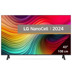 Televizor LG NanoCell 43NANO81T3A, 108 cm, Smart, 4K Ultra HD, Clasa G (Model 2024)