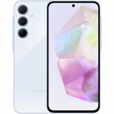 Telefon mobil Samsung Galaxy A35, Dual SIM, 8GB, 128GB, 5G, Awesome Iceblue