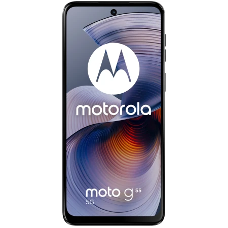 Telefon mobil Motorola Moto g55, Dual SIM, 256GB, 8GB RAM, 5G, Forest Grey