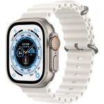 Apple Watch Ultra, GPS, Cellular, Carcasa Titanium 49mm, White Ocean Band