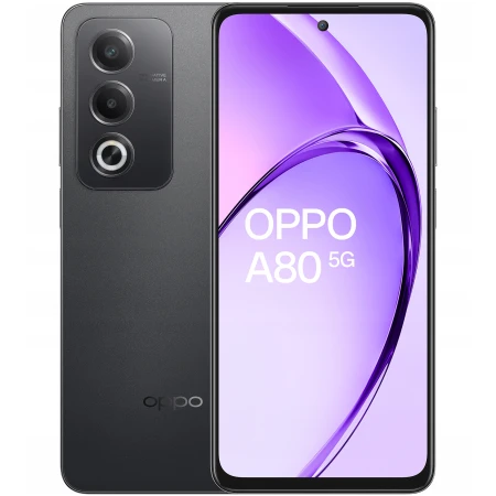Telefon mobil OPPO A80, 8GB RAM, 256GB, 5G, Starry Black