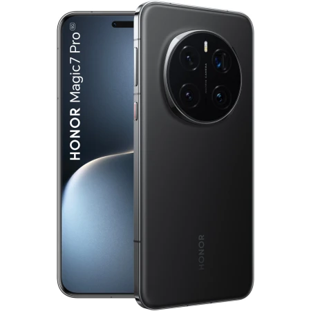 Telefon mobil HONOR Magic 7 Pro, Dual SIM, 12GB RAM, 512GB, Black