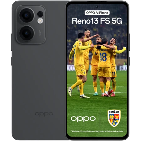 Telefon mobil OPPO Reno13 FS, Dual SIM, 12GB RAM, 512GB, 5G, Graphite Grey