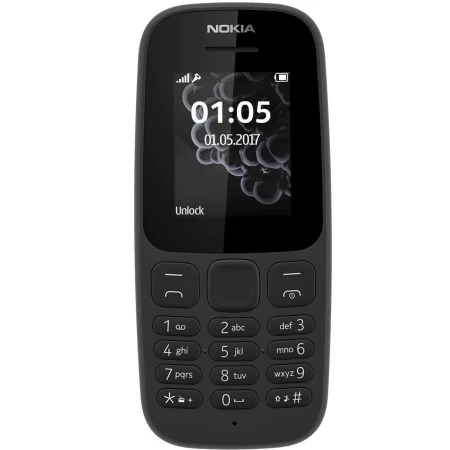 Telefon mobil Nokia 105 (2017), Black