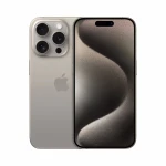 Telefon mobil Apple iPhone 15 Pro, 128GB, 5G, Natural Titanium