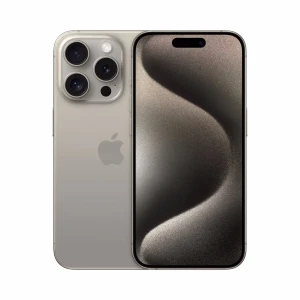 Telefon mobil Apple iPhone 15 Pro, 256GB, 5G, Natural Titanium