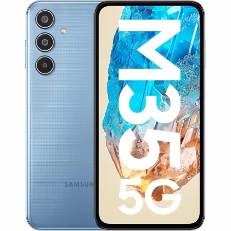 Telefon mobil Samsung Galaxy M35, 6GB RAM, 128GB, 5G, Light Blue