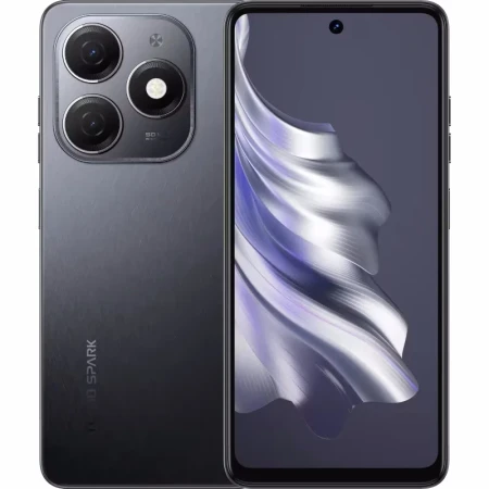 Telefon mobil Tecno Spark 20, Dual SIM, 8GB RAM, 256GB, Gravity Black