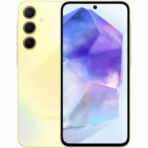 Telefon mobil Samsung Galaxy A55, Dual SIM, 8GB, 128GB, 5G, Awesome Lemon