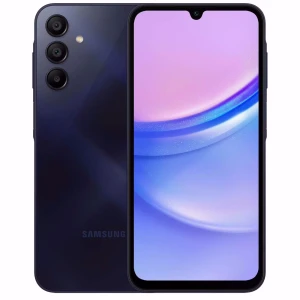 Telefon Mobil Samsung Galaxy A15, 128GB, 6GB RAM, 4G, Dual Sim, Negru/Albastru