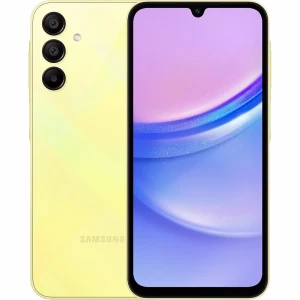Telefon mobil Samsung Galaxy A15, Dual SIM, 4GB RAM, 128GB, 4G, Lime Yellow
