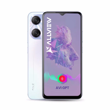 Telefon mobil Allview Soul X10 Lite, 64GB, 2GB RAM, Dual SIM, Pearl Light
