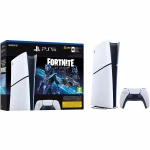 Consola PlayStation 5 Digital Edition (PS5) Slim + The Fortnite Cobalt Star Pack