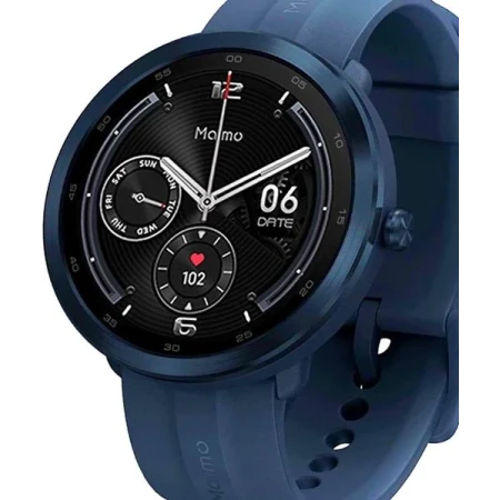 Smartwatch Xiaomi Maimo Watch R, Display 1.3" TFT-LCD, Bluetooth, Bratara silicon, Rezistent la apa, Andorid/iOS Albastru