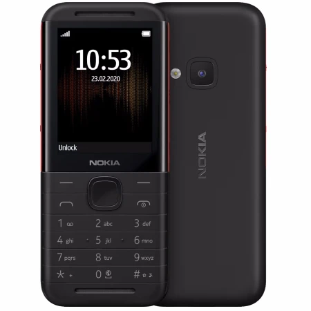Telefon mobil Nokia 5310 (2024), 2.8", Dual SIM, Black Red