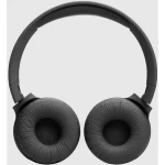 Casti audio wireless on-ear JBL Tune 520BT, JBL Pure Bass Sound, Bluetooth 5.3, Conexiune multi-point, Asistent vocal, Negru