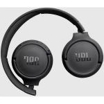 Casti audio wireless on-ear JBL Tune 520BT, JBL Pure Bass Sound, Bluetooth 5.3, Conexiune multi-point, Asistent vocal, Negru